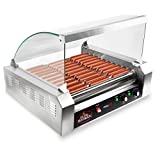 Olde Midway ROLL-PRO30-CVR Grill Cooker Machine, 24.3 x 21.9 x 14.2 pulgadas, gris