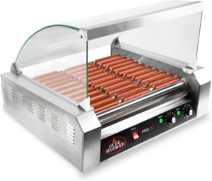 Olde Midway ROLL-PRO30-CVR Grill Cooker Machine 