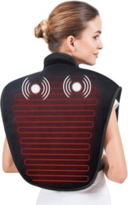 Almohadilla térmica para cuello y hombros 