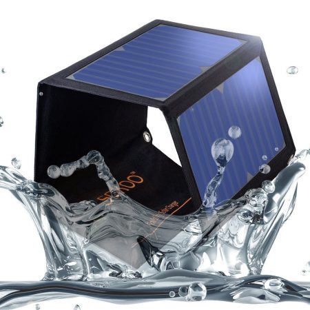  SOKOO 22W 5V 2 puertos USB Cargador solar plegable portátil con panel solar de alta eficiencia