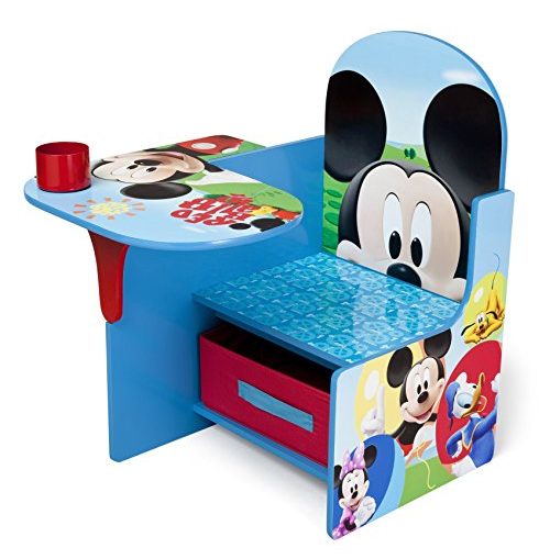 Escritorio con silla para niños Delta con contenedor