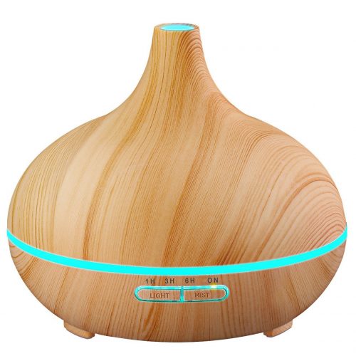 Difusor de aceite esencial de aroma ultrasónico humidificador de vapor frío de 300 ml VicTsing 