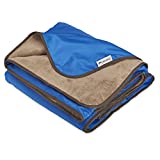 Outdoor Lightspeed XL Soft Fleece Felpa Fleece Outdoor Stadium impermeable y manta de picnic impermeable | Manta de campamento para 2 personas 72 