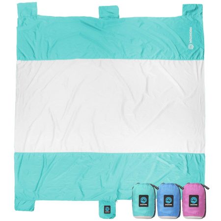  Manta de playa WildHorn Outfitters Sand Escape. Tapete de playa compacto para exteriores hecho 