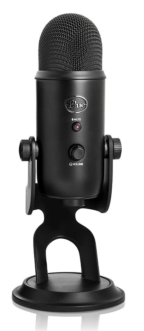 Yeti Blue USB Microphone - Blackout Edition