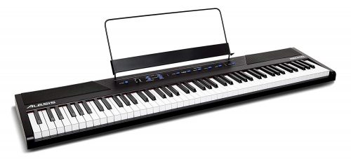  Alesis Imitación - Piano digital / Teclado-Teclado electrónico para principiantes 88 teclas 