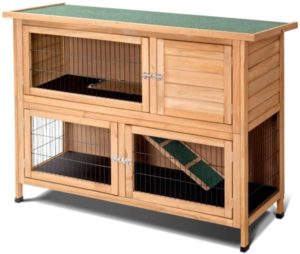 casa de conejos al aire libre 