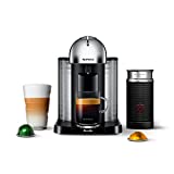 Breville BNV250CRO1BUC1 Vertuo Coffee and Espresso Machine, 15.511.514.75 in, Cromo