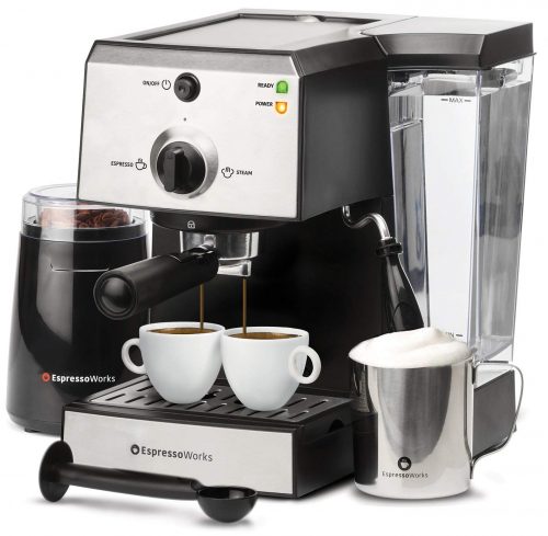  Máquina de espresso todo en uno 7 piezas 