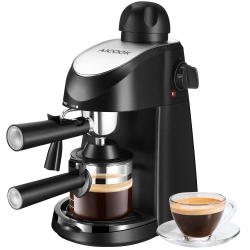 Máquina de café exprés, cafetera Aicook de 3,5 bar Espresso 