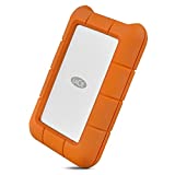 LaCie (LAC9000633) Disco duro externo portátil 4DB Mini HDD - USB 3.0 Compatible con USB 2.0, Shuttle Drive resistente a los golpes de lluvia, para PC portátil y PC de escritorio, Naranja