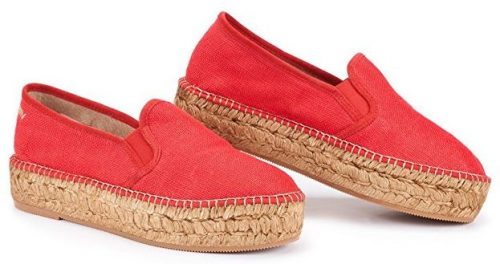 VISCATA Flatform Line Flatform, auténticos y originales zapatos alpargatas con plataforma de fabricación española