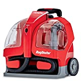 Doctor dondequiera que ocurran Limpiador, máquina de plomo portátil para eliminar manchas en alfombras, tapetes, escaleras, tapicería y el interior del automóvil, elimina las manchas intensas y el olor neutro, pequeño, rojo