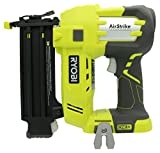 Ryobi P320 Airstrike 18 voltios One + Brad Nailer inalámbrico de iones de litio (batería no incluida, solo herramienta eléctrica)