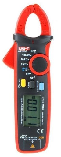 Uni-T B4Q094 UT210E True RMS AC / DC Mini probador de capacitancia de pinza de corriente M.