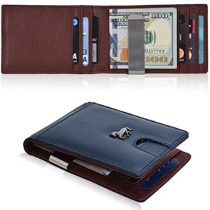 Carteras con clips para billetes