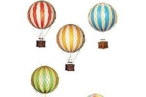 Globos aerostáticos de decoración